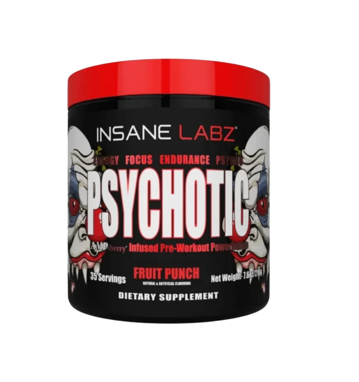 Pre Workout Psychotic 215g Insane Labz