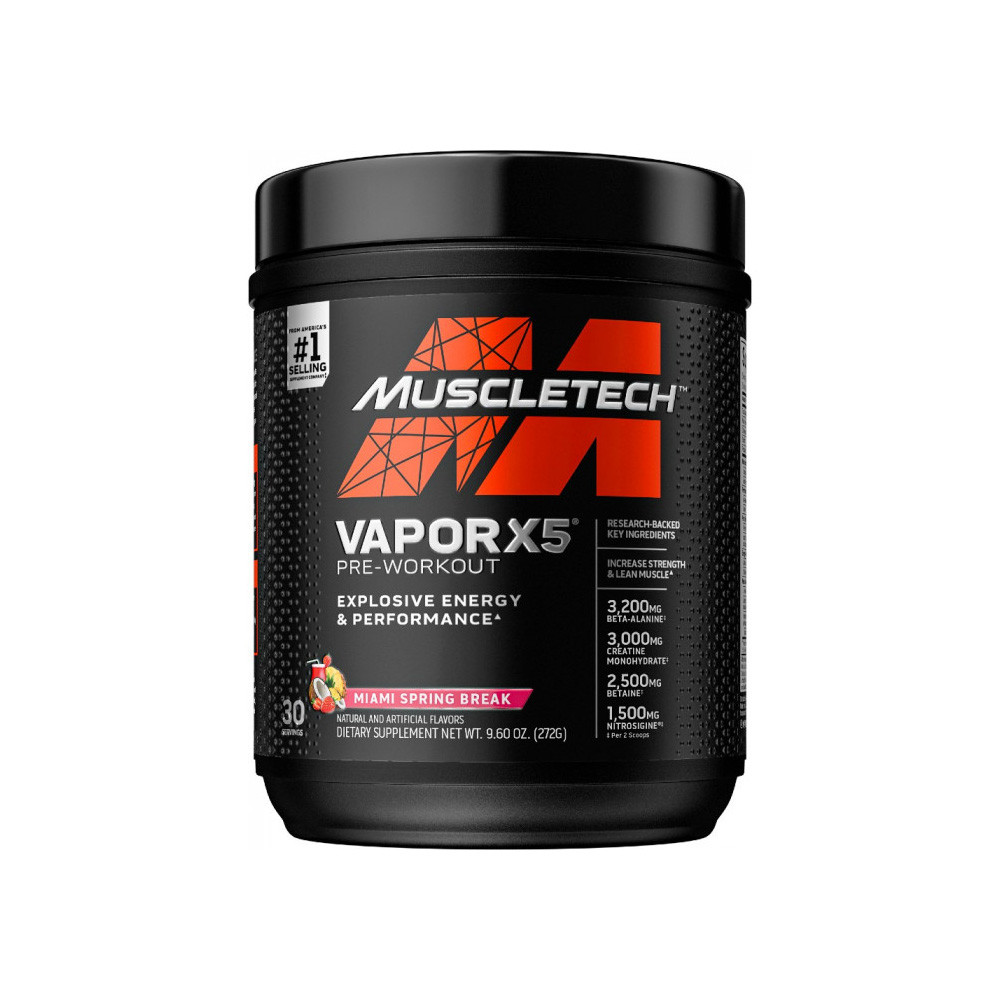 VAPORX5 Pre Workout Muscletech 272g