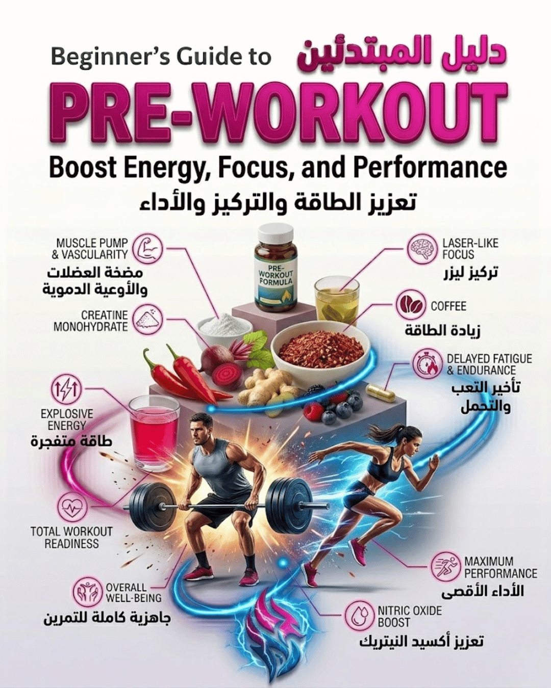 Beginner’s Guide to Pre-Workout: Boost Energy, Focus, and Performance.